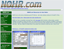 Tablet Screenshot of n0hr.com